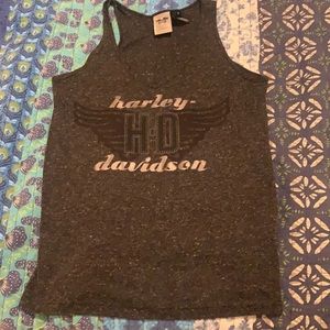 Women’s Harley Davidson Gray Tank Top